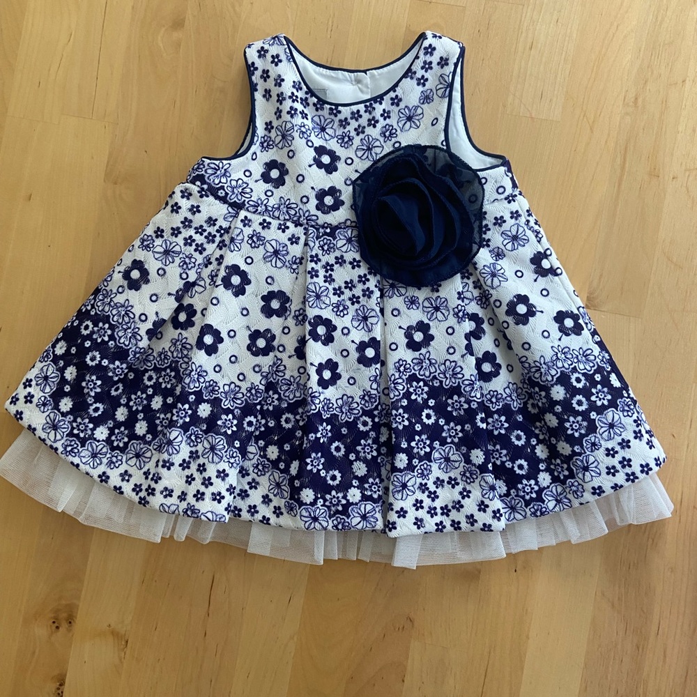 EUC Pippa and Julie boutique baby dress. 6Months